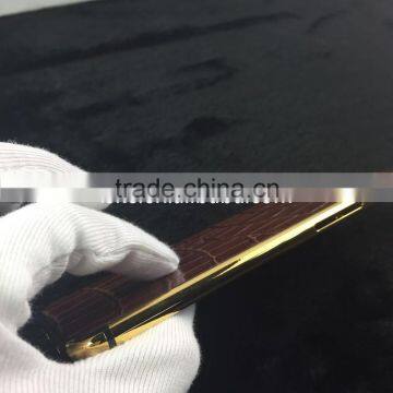 China hotsell product housing for iphone with crocodile skin custom for iphone 6s housing