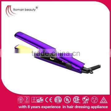 Hot ceramic plate hair straightening machine