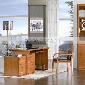 Modern wooden cherry desk