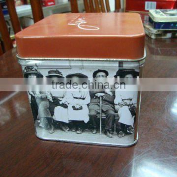 square tin box