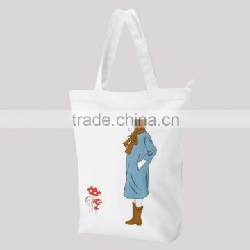 handmade calico toe bag fashion canvas bag Cotton Carry Shopping Bag