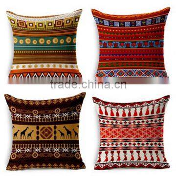 Digital printed custom designs sofa seat cushion covers, pillow cover