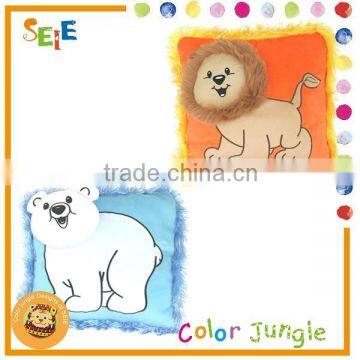 Latest design cushion cover,China animal tube cushion