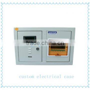 Custom Sheet Metal Steel Single Door Wall Mountable Optical Distribution Box Cabinet/custom electrical metal case