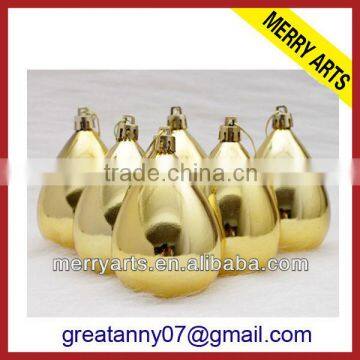 China High Quality Lowes Outdoor Christmas Raindrop Ornaments Ball Decorations