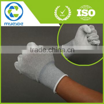 cotton gloves for dry hands carbon fiber antistatic gloves