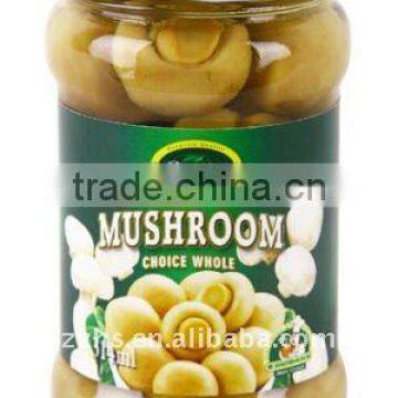 Canned Mushroom Whole in Tin or Jar