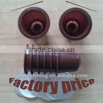 Different size of disposable empty coffee capsule factory price