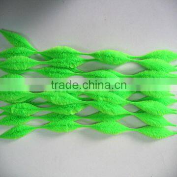 Christmas Party Decoration 18inch Green Jumbo Chenille Stems