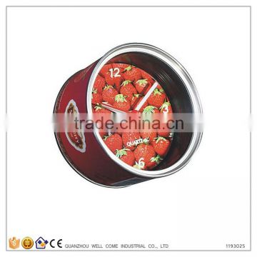 Hot Selling Products Tin Can Clock for Desktop