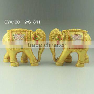 Wholesale indian elephant figurines for hindu home decor