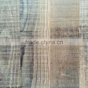 Brown Oil Recycled Pine Wood Flooring Reclaimed Surface Design photo-6