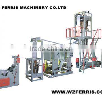 PE BLOWN FILM ROTOGRAVURE PRINTING INLINE MACHINE