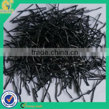 25mm Impact Resistance Synthetic PP Macro Fiber for Concrete