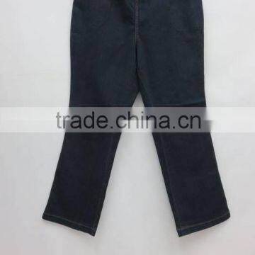 Women Plus Size Stretched Boot Leg Jeans photo-2