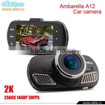 2016 new Ambarella A12 Car camera DVR Full HD 1440P Car Camera Recorder Motion Detection Night Vision G-Sensor Dash Cam