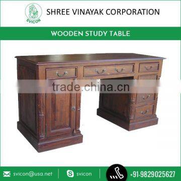 Premium Quality New Classical Antique Nature Wooden Study Table Designs