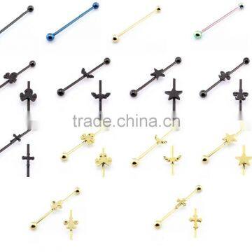 Industrial Scaffold Bar Ear Piercing Industrial Barbells Body Jewelry