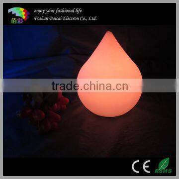 Energy saving battery rechargeable RGB color led table lamp/led light table decoration/INdoor illuminated LED night light