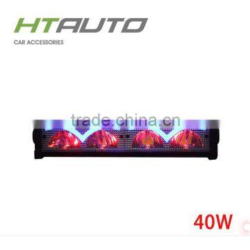 HTAUTO ATV Super Slim Led Light Bar 20W 40W 80W 100W Aluminum Housing Led Light Bar LED Work Light Bar photo-2