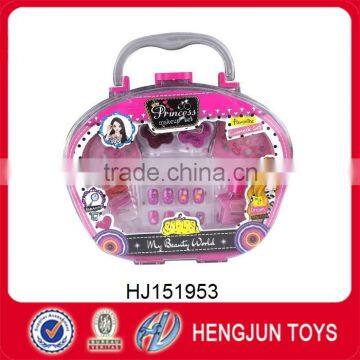 promotion fashion plastic toys girl cosmetics set toy