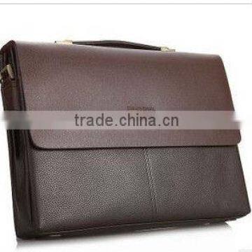 2013 leather Briefcase / portfolio Men's bag