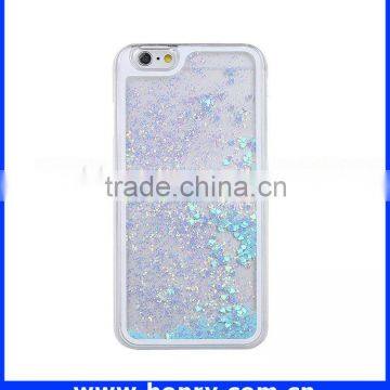 Mobile Accessories Popular Hard pc Flowing Glitter Liquid Case Moving Glitter Case for Iphone 6 China Wholesale photo-5