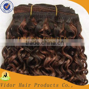 Alibaba China Unprocessed Virgin Malaysian Hair Wefts Spring Curl Human Hair Extension