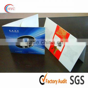 China supplier customized colorful printing art paper cards