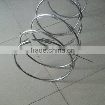 zinc coated razor barb wire/prison razor barbed wire