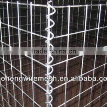 PVC coated and galvanized Gabion Mesh Sack