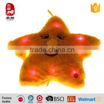 China Yangzhou supplier cool toys plush light pillow for boys for kids good quality AZO free