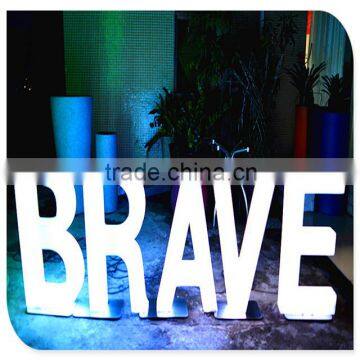 Wedding marquee decoration letters light or led letter light