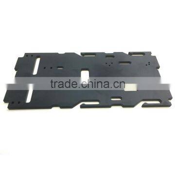 ABS plastic sheet cnc machining and blasted cnc plastic