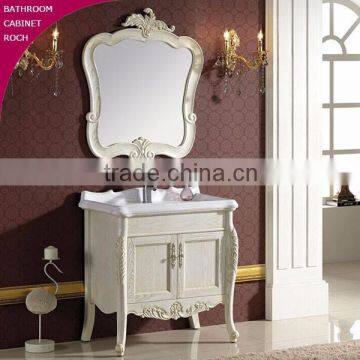 ROCH 103 Top Quality Design Ashtree Bathroom Vanity Cabinet Basin