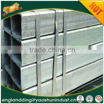 Low price galvanized square tube (galvanized) price