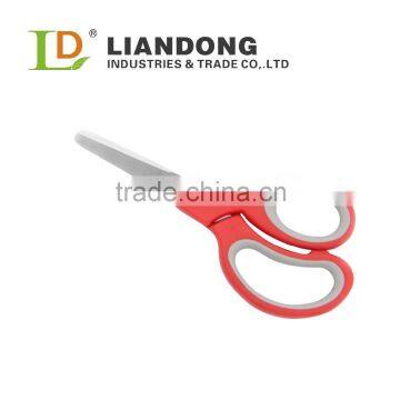 HS0108 Bent Soft Handle Stainless Steel Household Scissors 5''