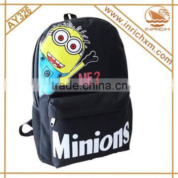 2015 School Backpack Trend Cute Minions SchoolBags