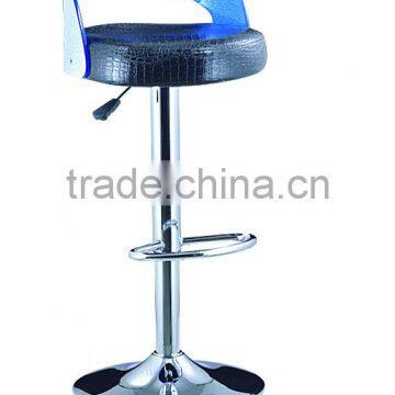 Plastic bar stool tractor seat swivel colorful adjustable drafting pub chrome salon chair