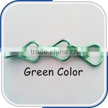 Green Color Aluminum Chain Link Curtain for Wall Decoration photo-3