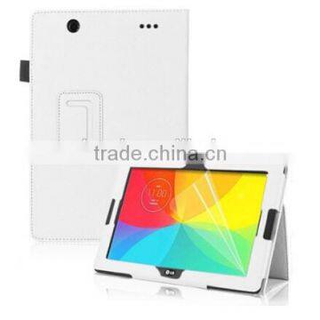 Mix Colors For LG G Pad 10.1 Book Stand litchi Leather Tablet Case Cover