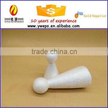 High quality white foam cone people/styrofoam cone for sale