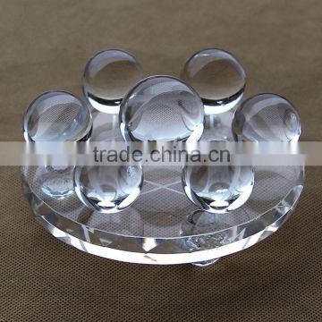 China factory solid decorative glass crystal ball clear glass balls for sale