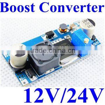 dc-dc boost converter 12vdc to 24vdc 12v 24v voltage converter 2A 3Amax high efficiency