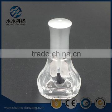 10ml unique and luxury cap and brush sealing nail polish glass bottles