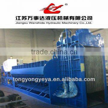 Heavy Metal Scrap Mobile Car Shear Baler