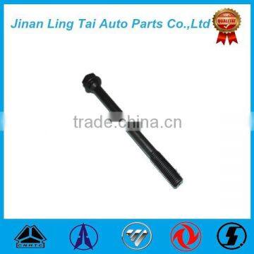 SHACMAN truck parts engine parts cylinder head bolt WP10