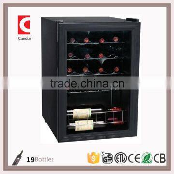 19 Bottles Compressor Corner Wine Cabinets JC-62