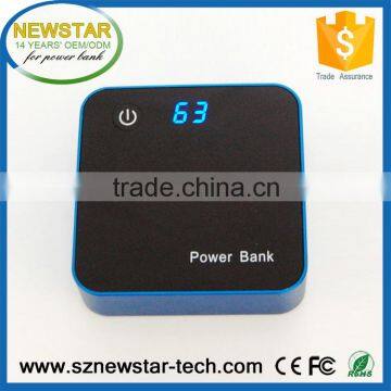 Universal hot selling high capacity 9000mah portable power bank charger