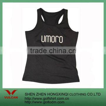 100% cotton sexy ladies sports singlets customized/tank top